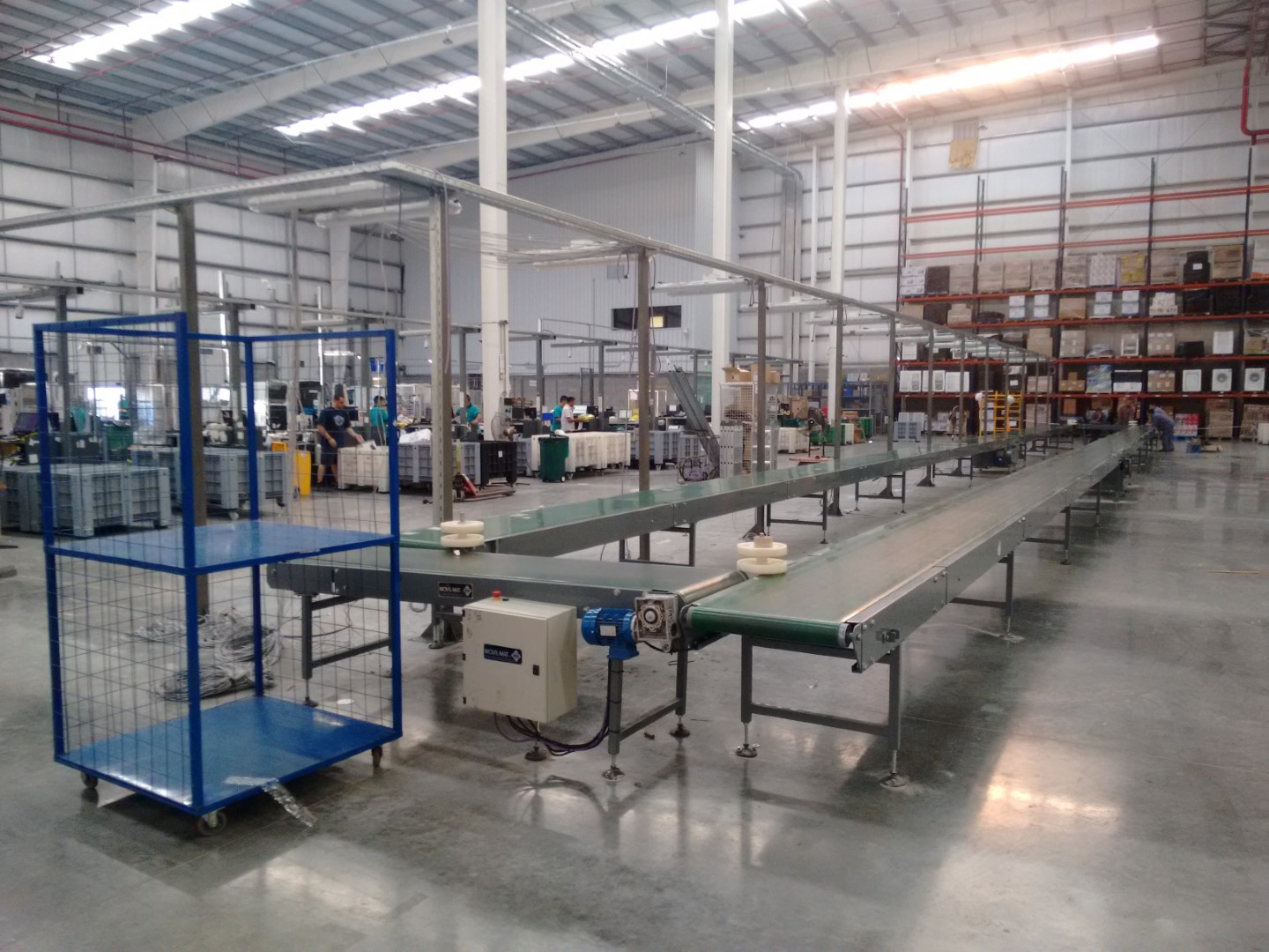 Reforma Planta Logística ML - Imagen arquitectónica